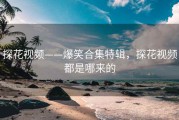 探花视频——爆笑合集特辑，探花视频都是哪来的