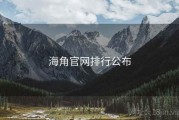海角官网排行公布 海角官网排行公布